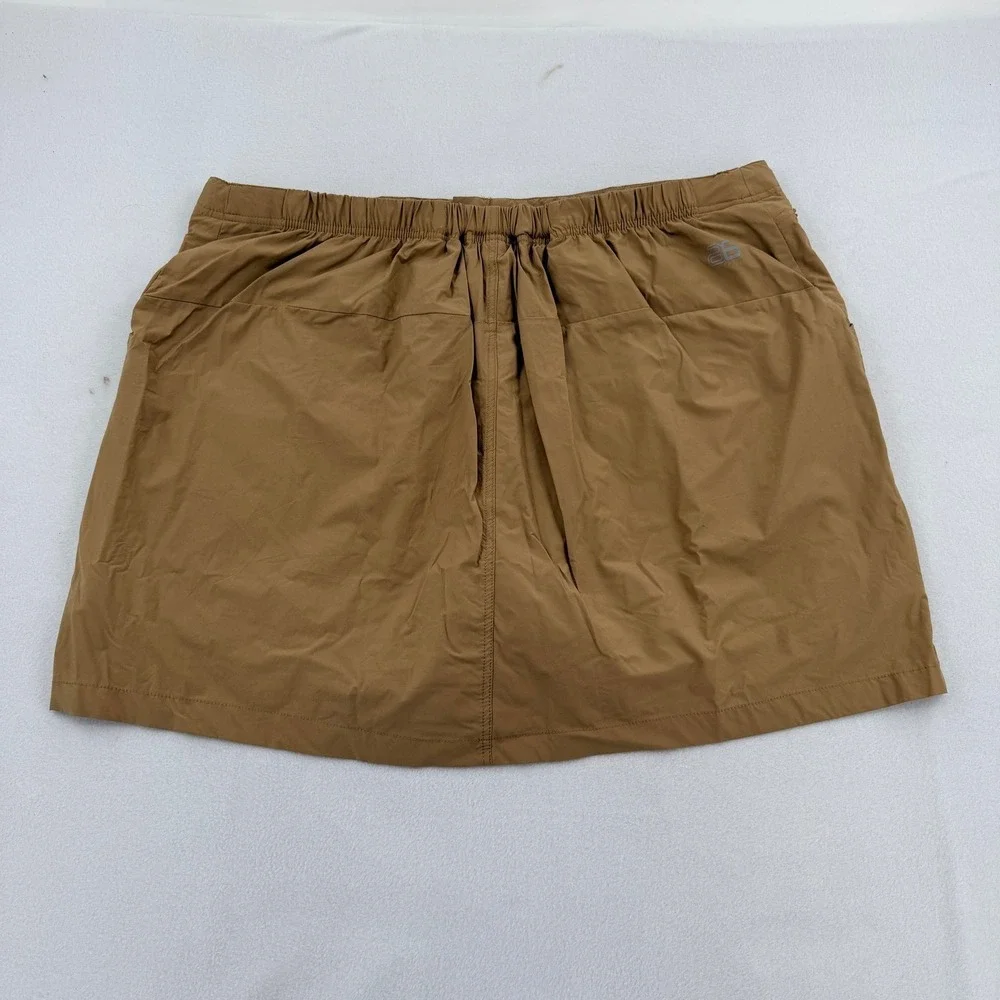Arctix Womens Active Skort Tan Brown Hiking Golf Athletic Skirt Plus Size 3X